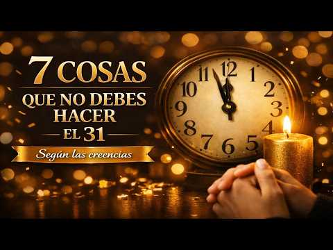 7 cosas que NO debes hacer el 31 de diciembre según las creencias