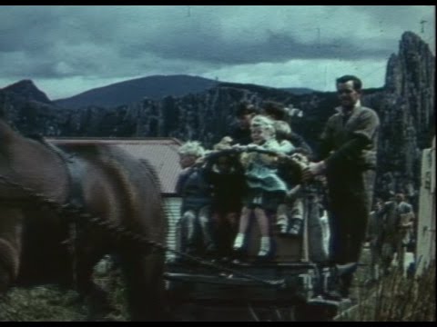 Cover image for Film - Enchanted Corner - Tasman Peninsula is one of the most beautiful areas in the State, industries are fishing, farming & orcharding; also famous for the ruins of Port Arthur penal settlement which attracts 1000s of visitors annually.