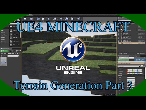 DepriveD Productions - DPTV UE4 Minecraft Style Tutorial 11 (Terrain Generation Part 3)