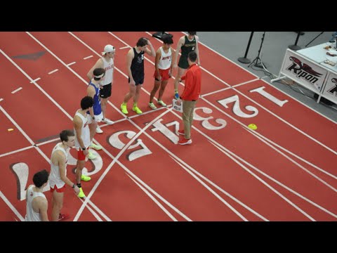 red hawks indoor track and field 2023 invitational  Ripon  mile men