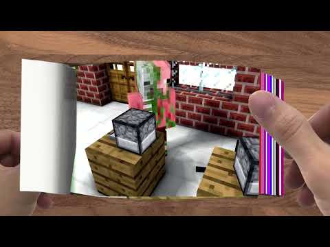 FLIPBOOK   Monster School  The Teacher Got Sick   Minecraft Animation002