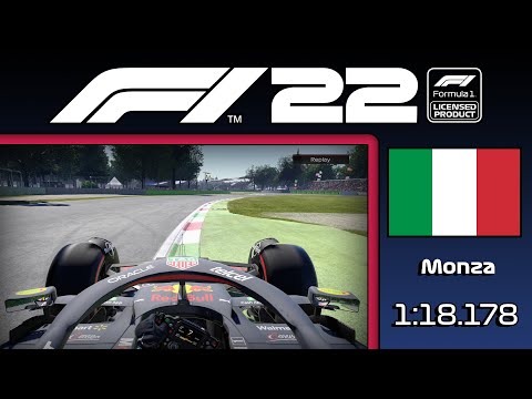 F1 22 Italy World Record & Track Guide (1:18.178)