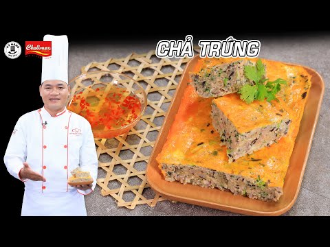 Cách làm Chả Trứng ngon, đẹp, mềm tơi  - Chả Trứng Cơm tấm