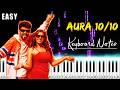 Aura 10 10 Keyboard Cover Piano Notes Meesaya Murukku 2 Hiphop Tamizha Fernandez