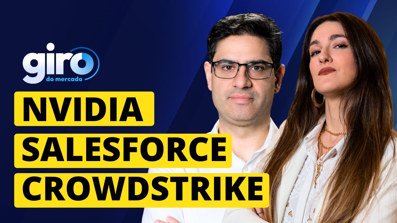 🔴 Ainda vale a pena INVESTIR em Nvidia, Salesforce e Crowdstrike? Resultados hoje