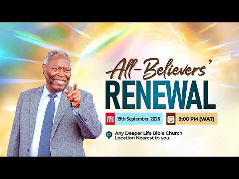 Fulfilling the Ministry of His Great Calling || All-Believers' Renewal || Morning Session