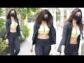 Actress Raashi Khanna Exclusive Visuals Gym Outside RashmikaMandanna Filmyfocus Com