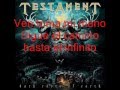 Cold Embrace-Testament-Subtitulos Al Español ...