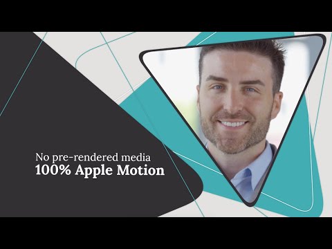 Planning Business: 4K Ultra HD Template for Apple Motion and Final Cut Pro