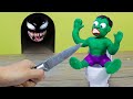 Venom Vs Hulk  How To Make Spaghetti  Stop motion Cooking u0026 Funny Animation