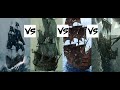 Black Pearl VS Flying Dutchman VS Queen Anne's Revenge VS Silent Mary-(POTC:Battle of the ships.)