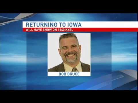Bob Bruce Returning to E. Iowa Radio