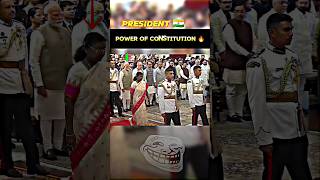 Download lagu '🇮🇳🔥 PRESIDENT DROUPADI MURMU'S GRAND ENTRY | LEADERS STAND IN RESPECT' #shorts #president #viral mp3