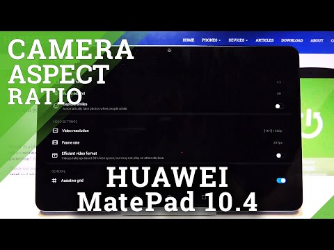 How to Change Aspect Ratio on HUAWEI MatePad 10.4 New Edition -  Switch Between 16:9 and 4:3 Aspect