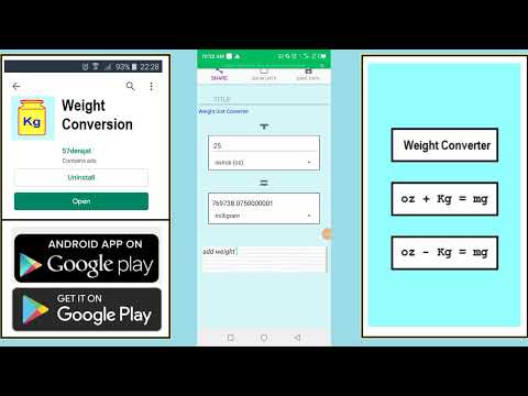 Weight Conversion