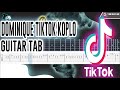 Dominique - Koplo Version  TikTok  Guitar Tab Tutorial