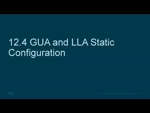 CCNA presentation - ITN - Module 12  -  IPv6 Addressing