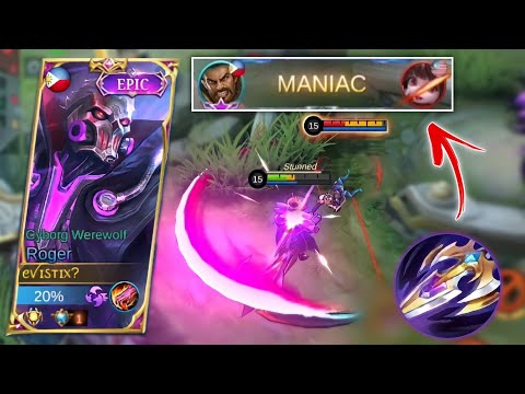 ROGER USER'S YOU MUST TRY THIS ITEM TO COUNTER LIFESTEALERS | MLBB