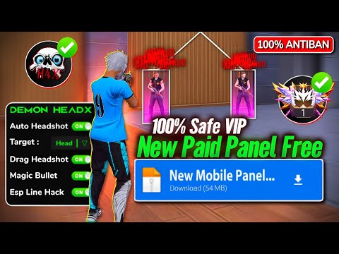 Free Fire Panel Mobile 🔥 FF Antiban Panel OB51 | Free Fire Hack New 😈 FF Injector 2025 | FF Panel
