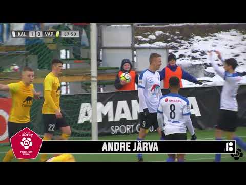 7. voor 2018:  JK Tallinna Kalev - Pärnu JK Vaprus  4:2 (2:0)