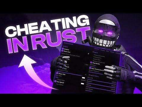I CHEATED on a 1,000 POP SERVER using RUST CHEATS...
