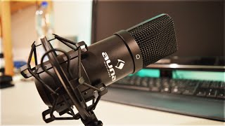 Video thumbnail for AUNA MIC-900B - Unboxing & Soundtest by PCobolton