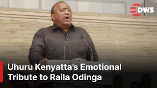 FULL ADDRESS: Kenya’s EX Pres. Uhuru Kenyatta Honors Late Odinga in Powerful Farewell Speech | AQ1E