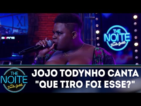Jojo Todynho canta "Que tiro foi esse?" | The Noite (22/03/18)
