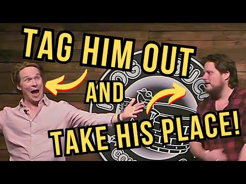 HEAVY MONKEY | The FREEZE TAG Game ( Tag them out. Take their position. Start NEW SCENE)