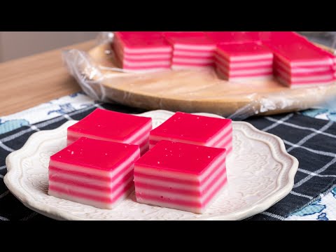 Kuih Lapis Lemak Manis