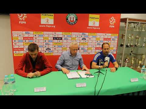 Konferencja prasowa po meczu Górnik Polkowice vs Arka Gdynia 2:1 (1:0)