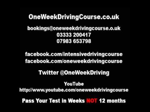 Intensive Driving Courses Farnborough | Driving Lessons Farnborough