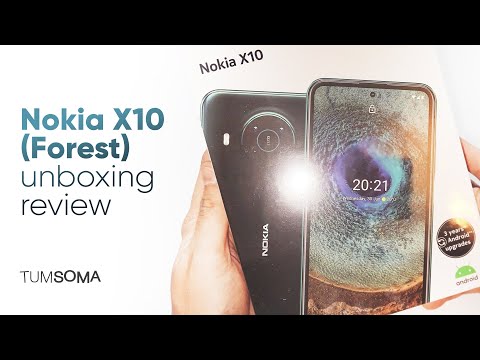 Nokia X10 (Forest) - Unboxing Review