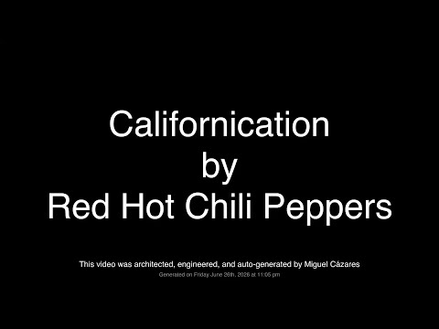 Californication thumbnail