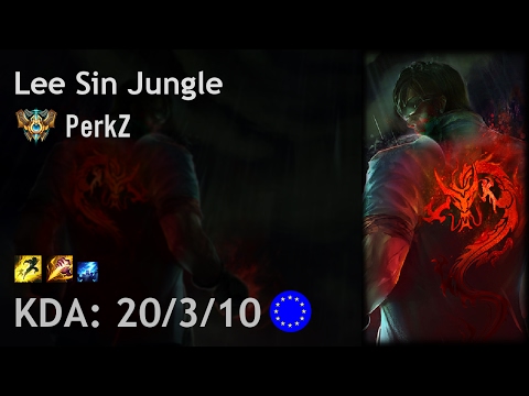 Lee Sin Jungle vs Graves - PerkZ - EUW Challenger Patch 7.3