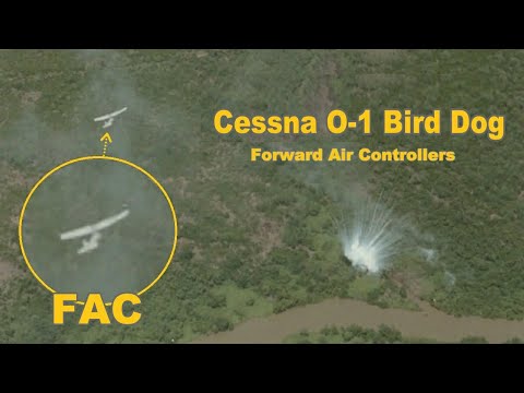 Cessna O-1G Bird Dog as Forward Air Controllers in Vietnam (FAC) / Wings series