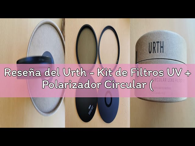 Vídeo relacionado con Amazon Basics 67 mm Filtro de Protección UV Circular para Imágenes Más Claras, Protege contra el Polvo, la Suciedad y los Arañazos