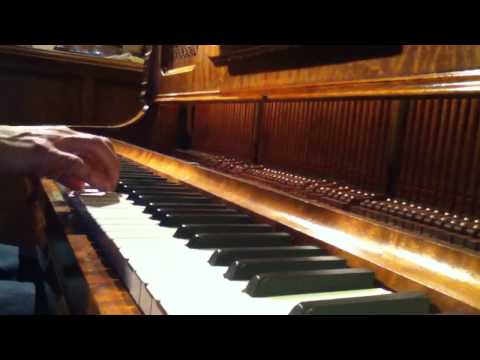 Gary Marsh 1885 Hazelton Grand Upright Piano Grateful Dead Morning Dew
