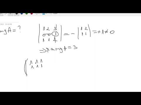 Cine e si ce vrea de la noi rangul unei matrici