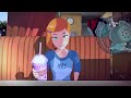 Gwen Tries The Grimace Shake