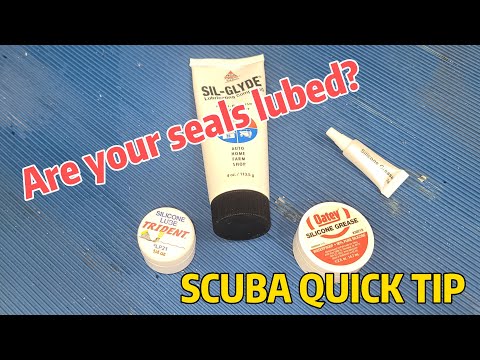 SCUBA QUICK TIP:  Lube your Seals
