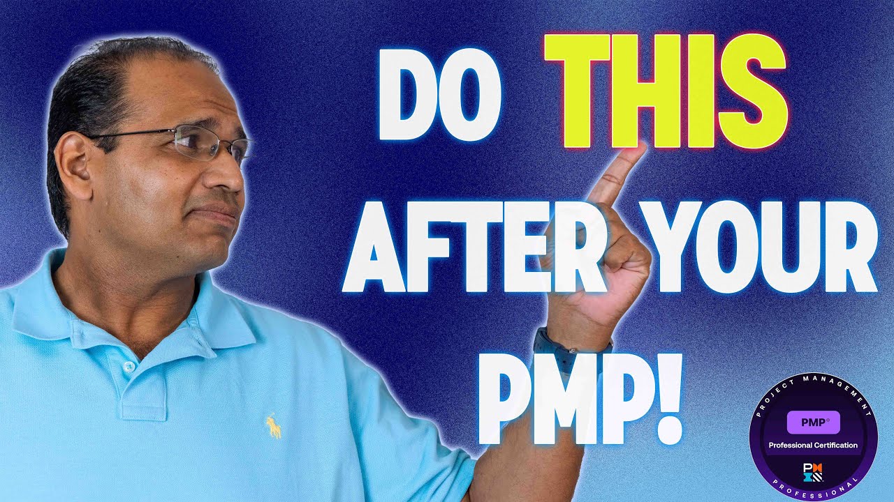 Do this certification after your PMP