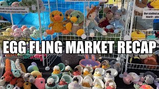 Easter Egg Fling Market Recap What Sold and How Much I Made