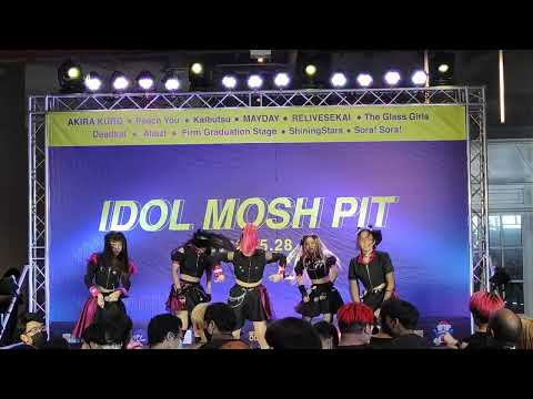 VID 3520DEADKAT   -  "  IT'S NEVER TOO LATE  + DEADKAT (Fleeting Lights) "   IDOL MOSH PIT