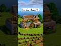 Minecraft Easy Survival House Minecraft
