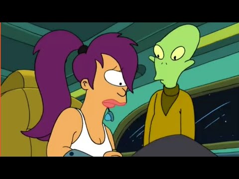 Futurama - Leela and Kif sighing compilation