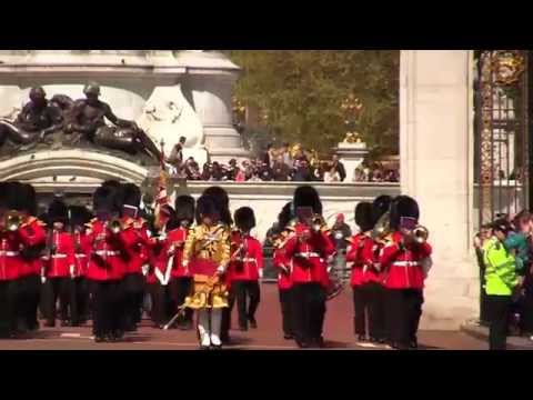 Band of the Irish Guards - Wellington Barracks - 21 April 2015