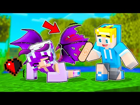 CURO LA RAGAZZA DRAGO Su Minecraft!