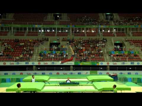 DOOLEY Logan (USA) - 2016 Olympic Test Event, Rio (BRA) - Qualification Trampoline Routine 1