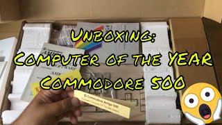 Unboxing Computer of the YEAR Commodore 500